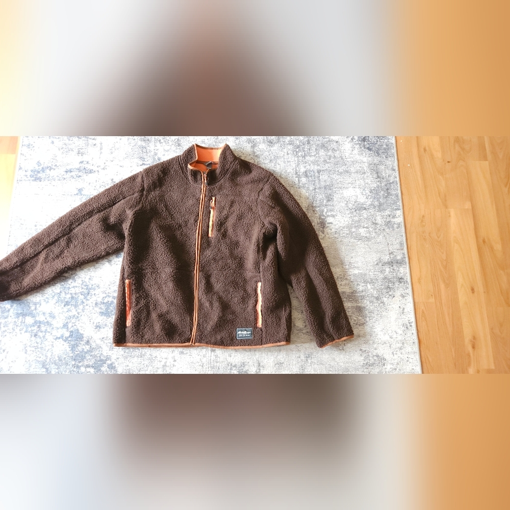 Eddie Bauer Fleece And Wool Jacket
